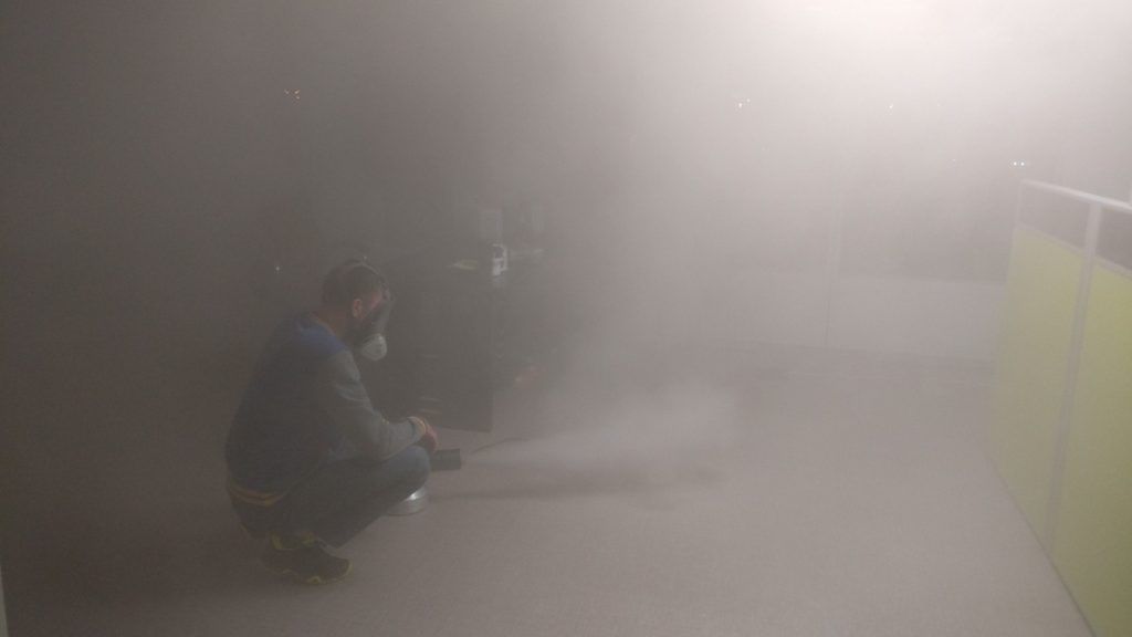 Сухой туман от запахов. Обработка сухим туманом в Череповце.